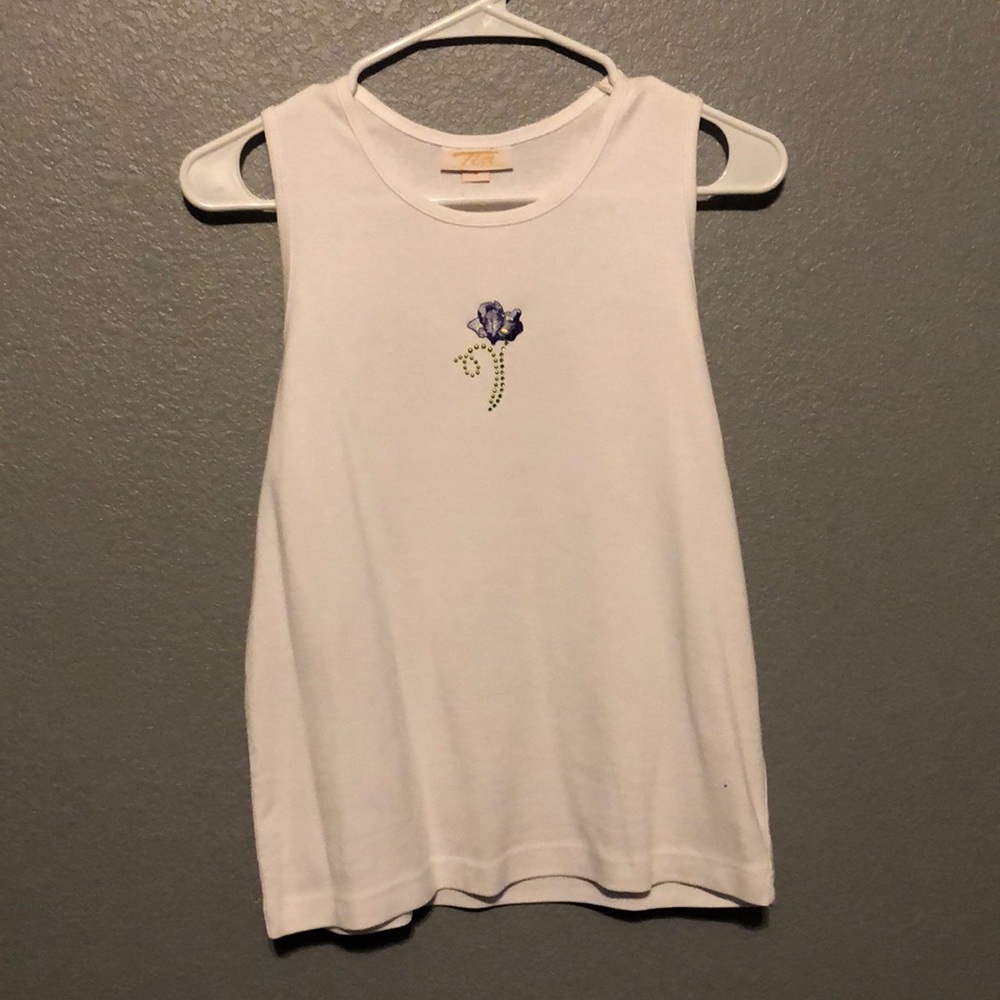 Purple Flower Tank Top💜